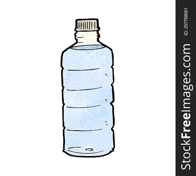 cartoon water bottle