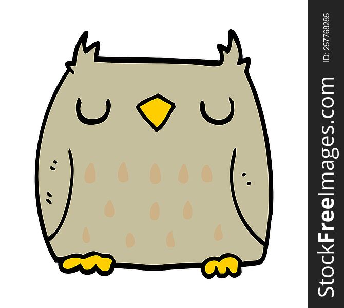 cute cartoon owl