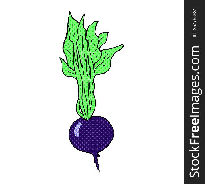 cartoon beetroot