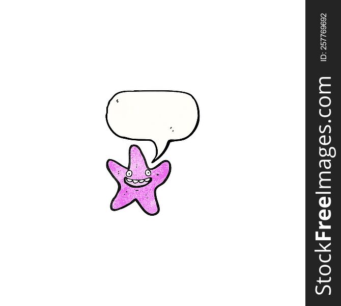 Cartoon Starfish