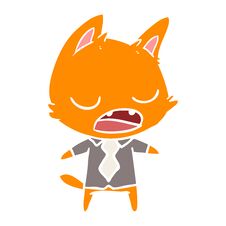 Talking Cat Boss Stock Photography