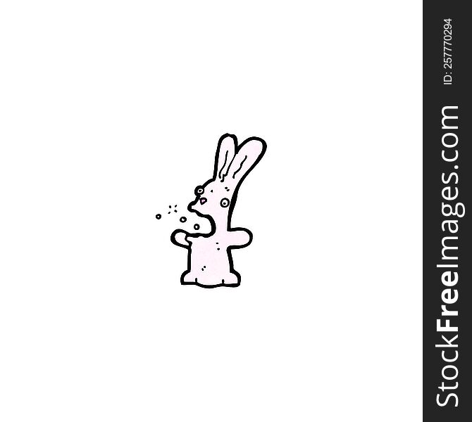 Burping Rabbit Cartoon
