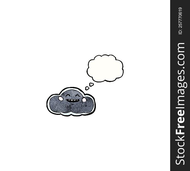 Cloud With Thought Bubble