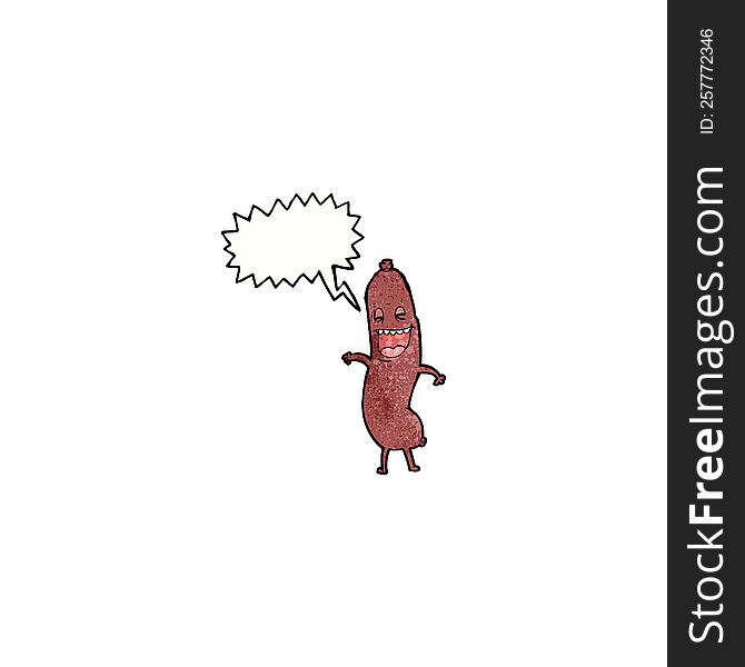 cartoon sausage