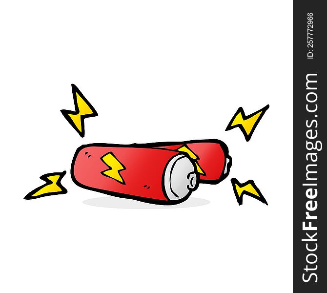 cartoon batteries