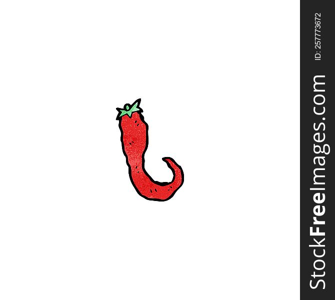 Cartoon Chili Pepper