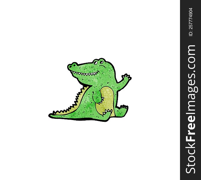 Cartoon Crocodile