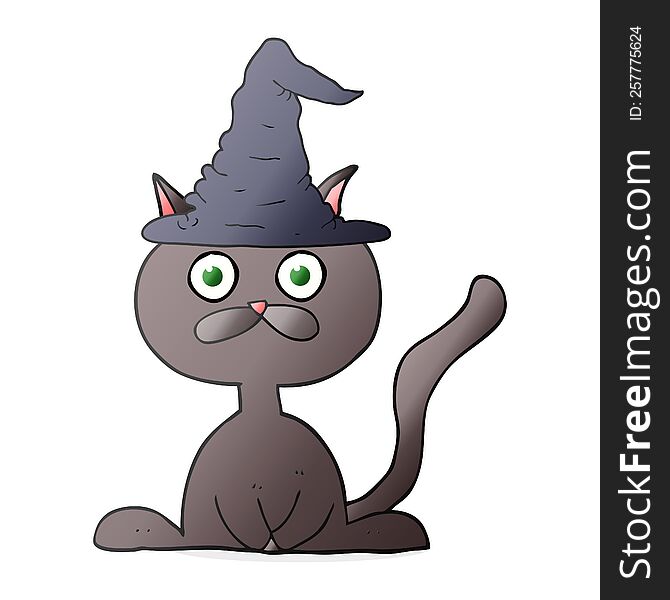 Cartoon Halloween Cat