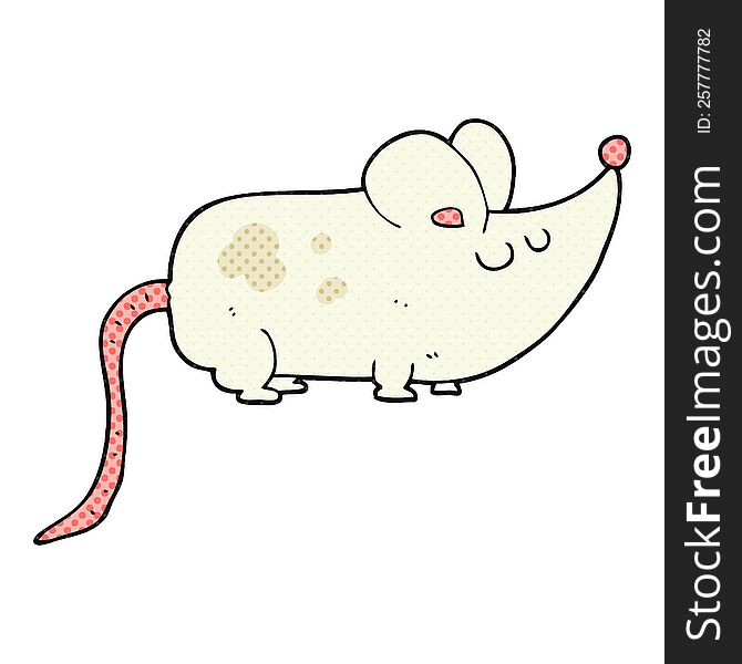 cute freehand drawn cartoon mouse. cute freehand drawn cartoon mouse