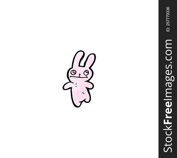 cute little rabbit cartoon