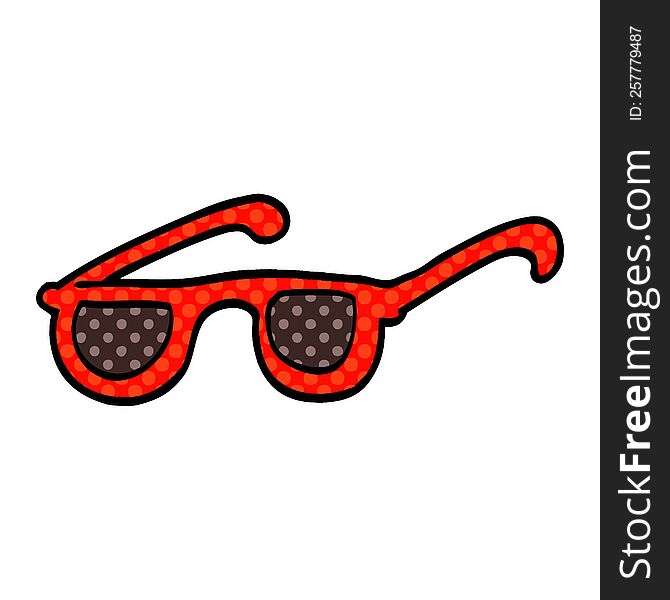 Cartoon Doodle Sunglasses