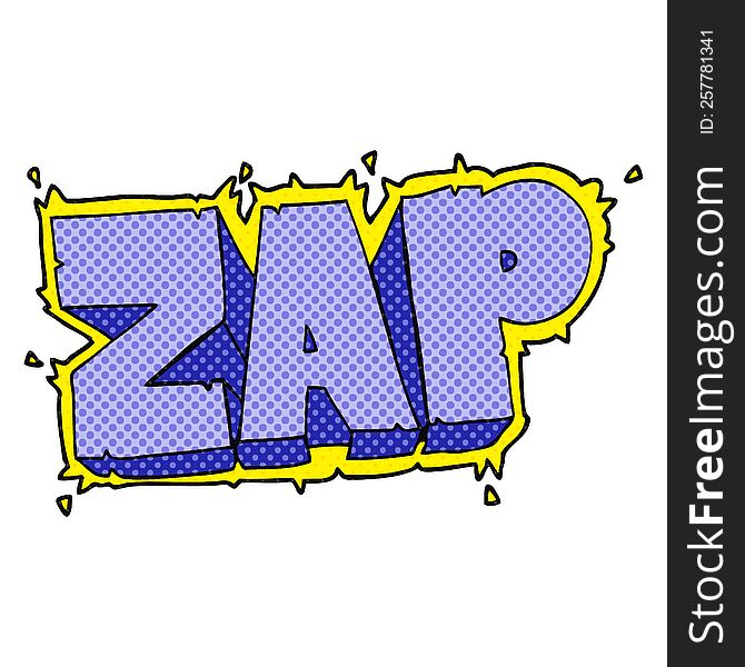 Cartoon Zap Symbol