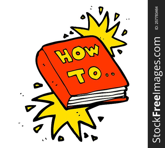 Cartoon How To Book