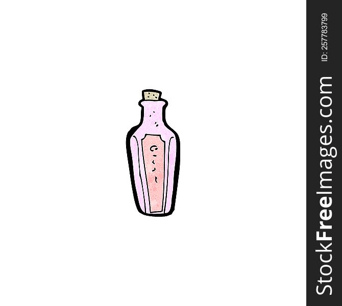 cartoon perfume bottle