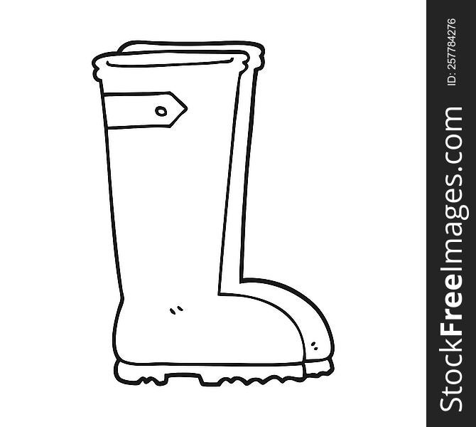 cartoon wellington boots