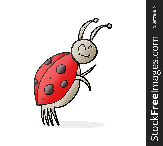 cartoon ladybug