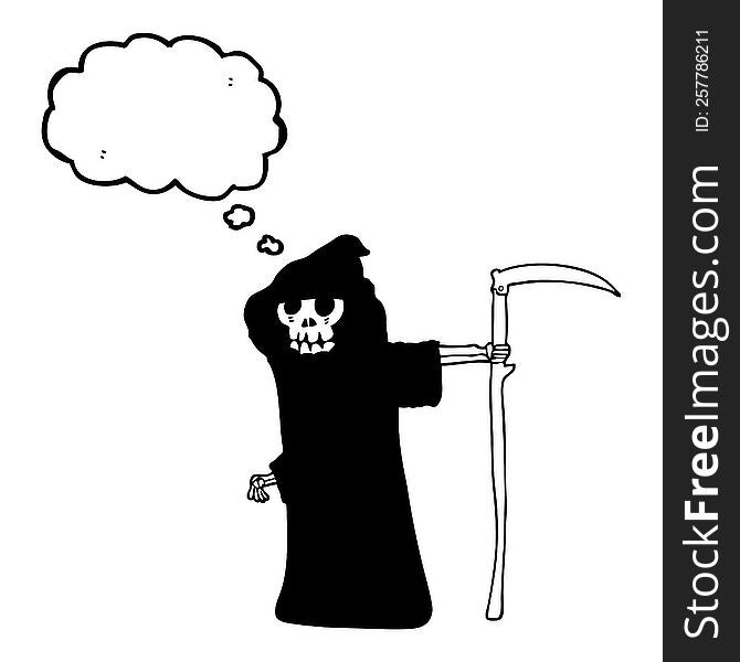 Thought Bubble Cartoon Death