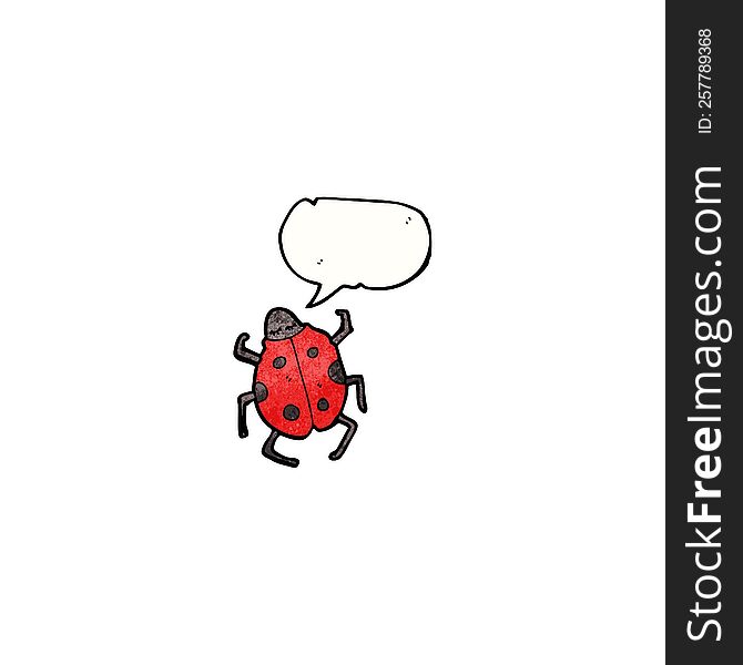 Cartoon Ladybug