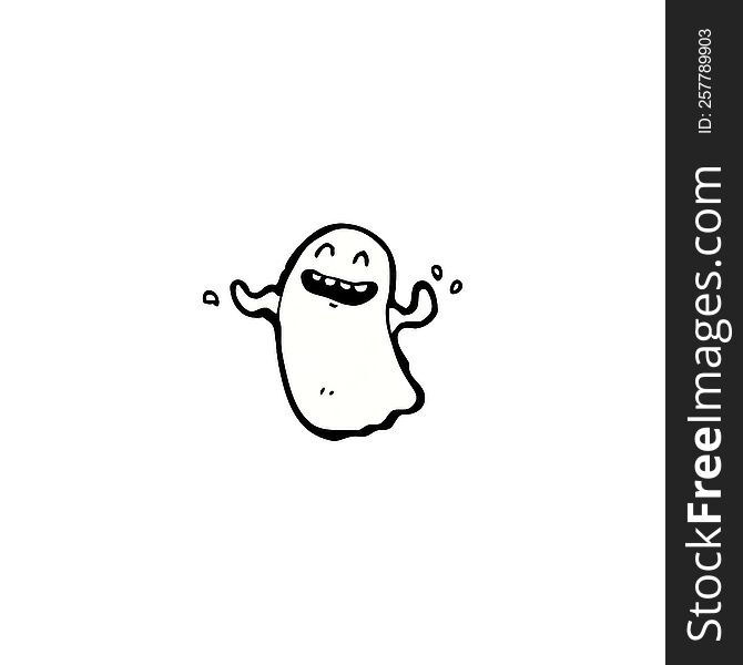 dancing ghost cartoon