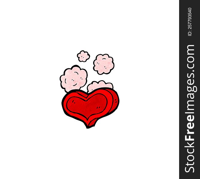 heart symbol cartoon