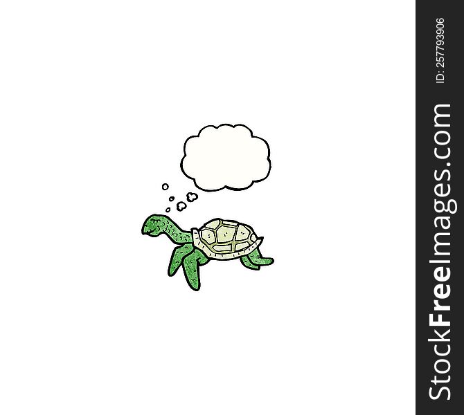 cartoon sea turtle