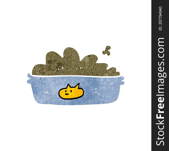 Cartoon Cat Food