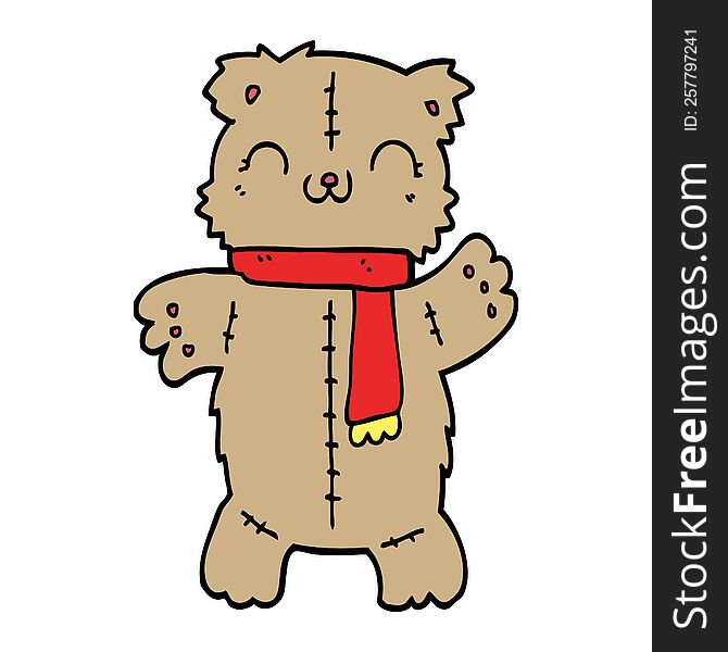 cartoon teddy bear