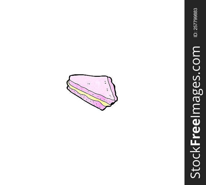 Cartoon Slice Of Cake