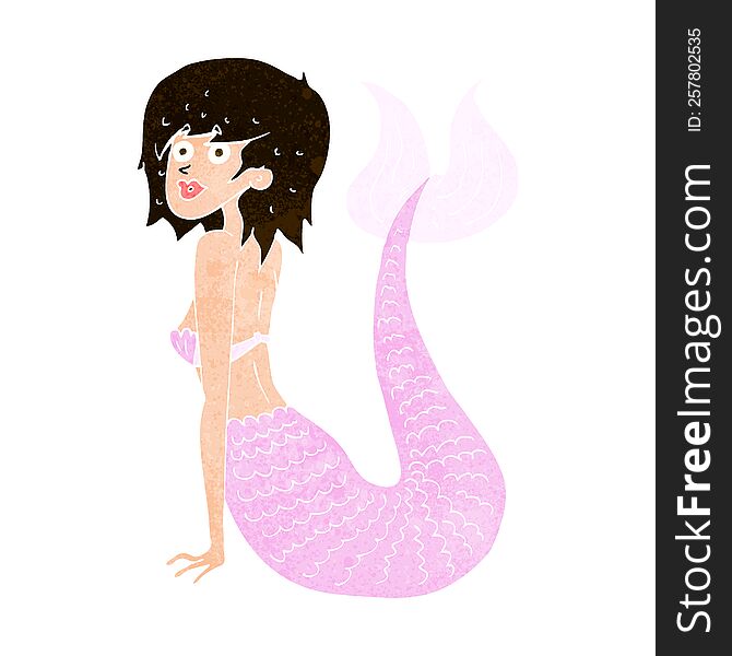 Cartoon Mermaid