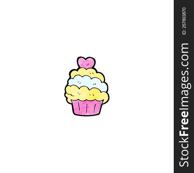 cartoon cupcake