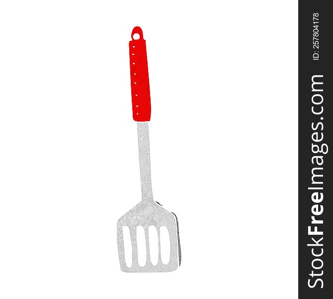 cartoon kitchen spatula