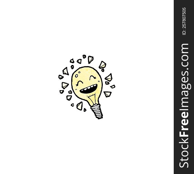 Cartoon Light Bulb