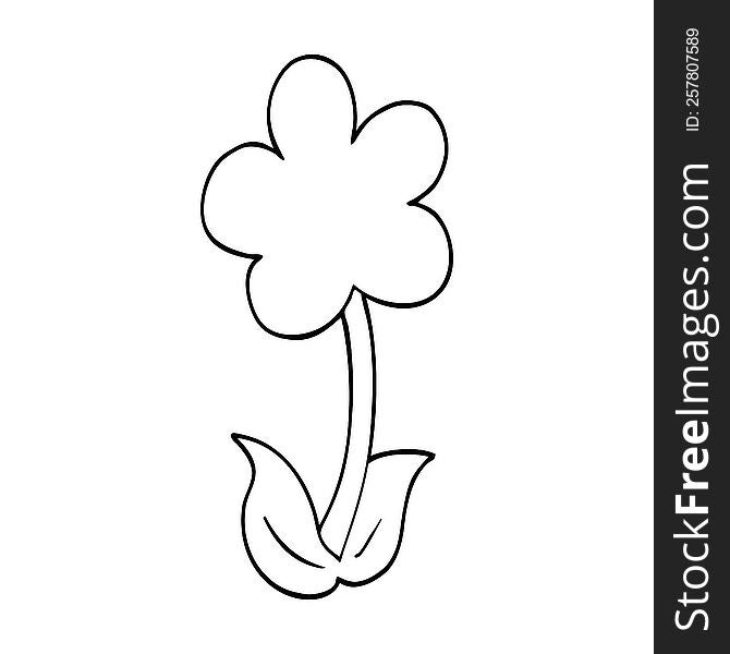 Cute Cartoon Flower