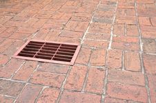 The Manhole Cover On Street Royalty Free Stock Images The Manhole Cover On Street Royalty Free Stock Images
