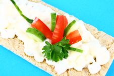 Spring Sandwich Royalty Free Stock Photos Spring Sandwich Royalty Free Stock Photos