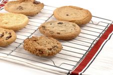 Rack Of Cookies Royalty Free Stock Photo Rack Of Cookies Royalty Free Stock Photo