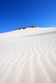 Sand Dunes On The Desert Royalty Free Stock Image Sand Dunes On The Desert Royalty Free Stock Image