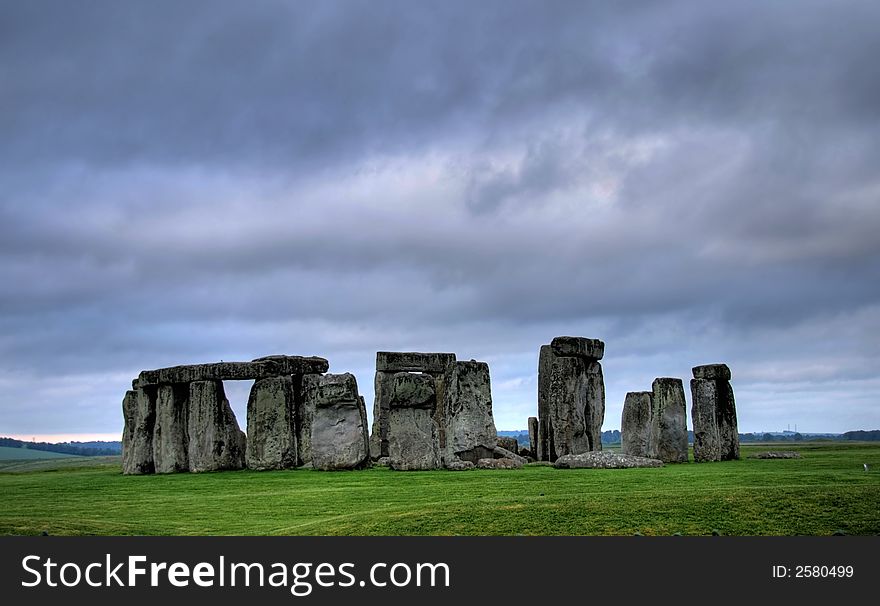 Ancient Stongenge ruins in England. Ancient Stongenge ruins in England