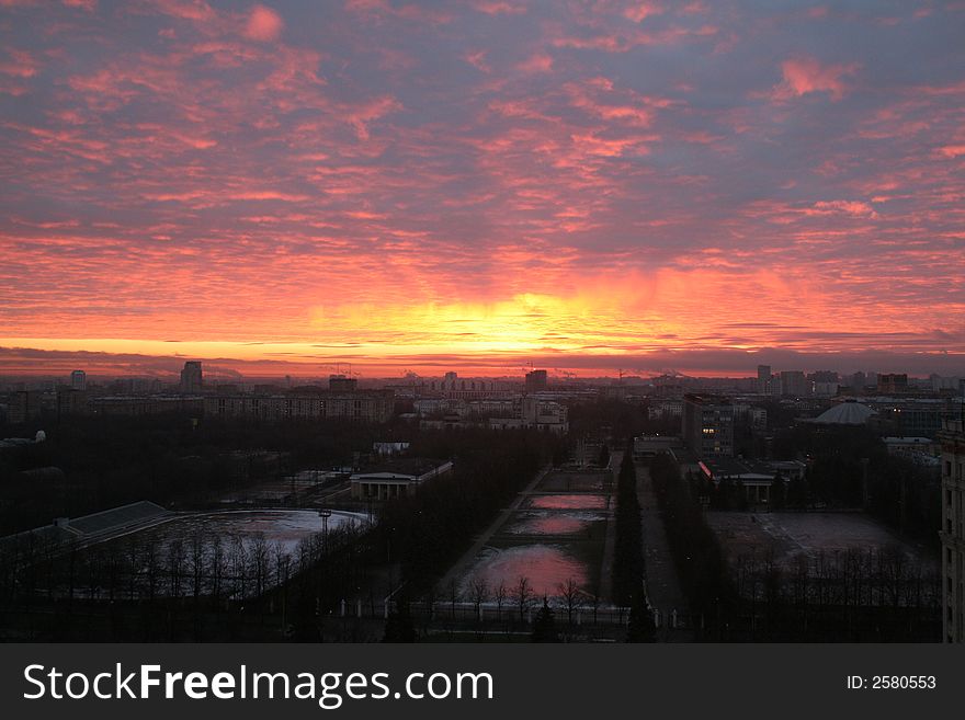 Moscow Sunrise
