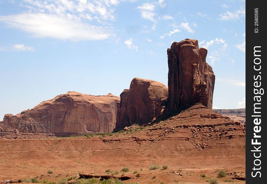 Monument valley view - Arizona (USA 2006)