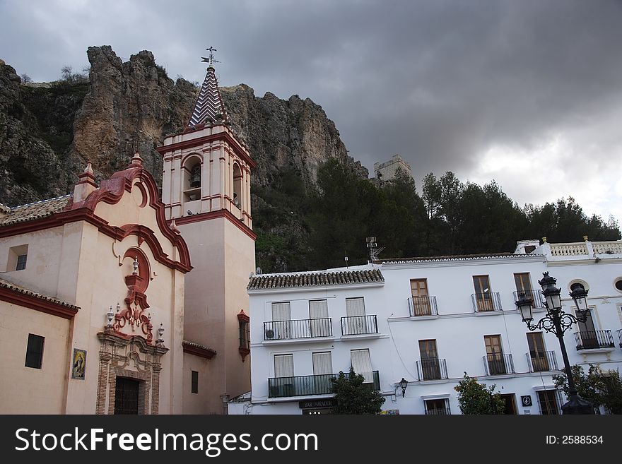 Town of Zahara de la Frontera, Andalusia, Spain