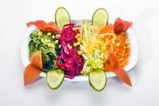 Fresh Salad Bowl Royalty Free Stock Photo
