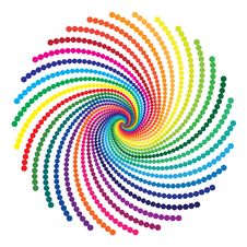 Rainbow Vortex Stock Image Rainbow Vortex Stock Image