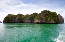 Sea Island. Phang Nga. Thailand. Royalty Free Stock Photography