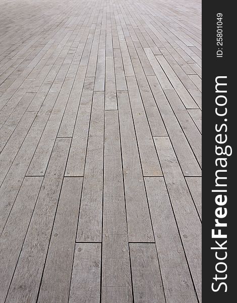 Wooden Deck Walkway