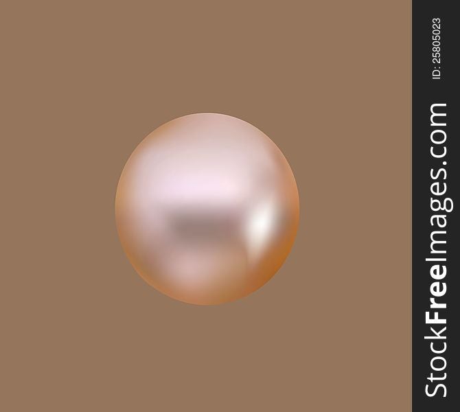 Perls isolated on white background. Perls isolated on white background