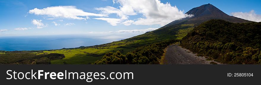 Pico mountain, Azores