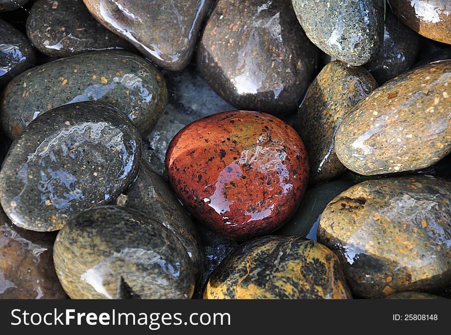 Brown And Grey Stones