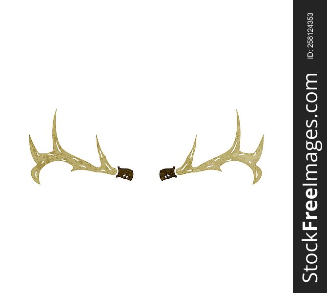 cartoon antlers