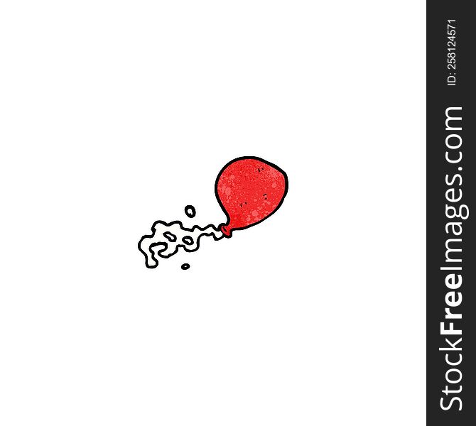 cartoon water balloon
